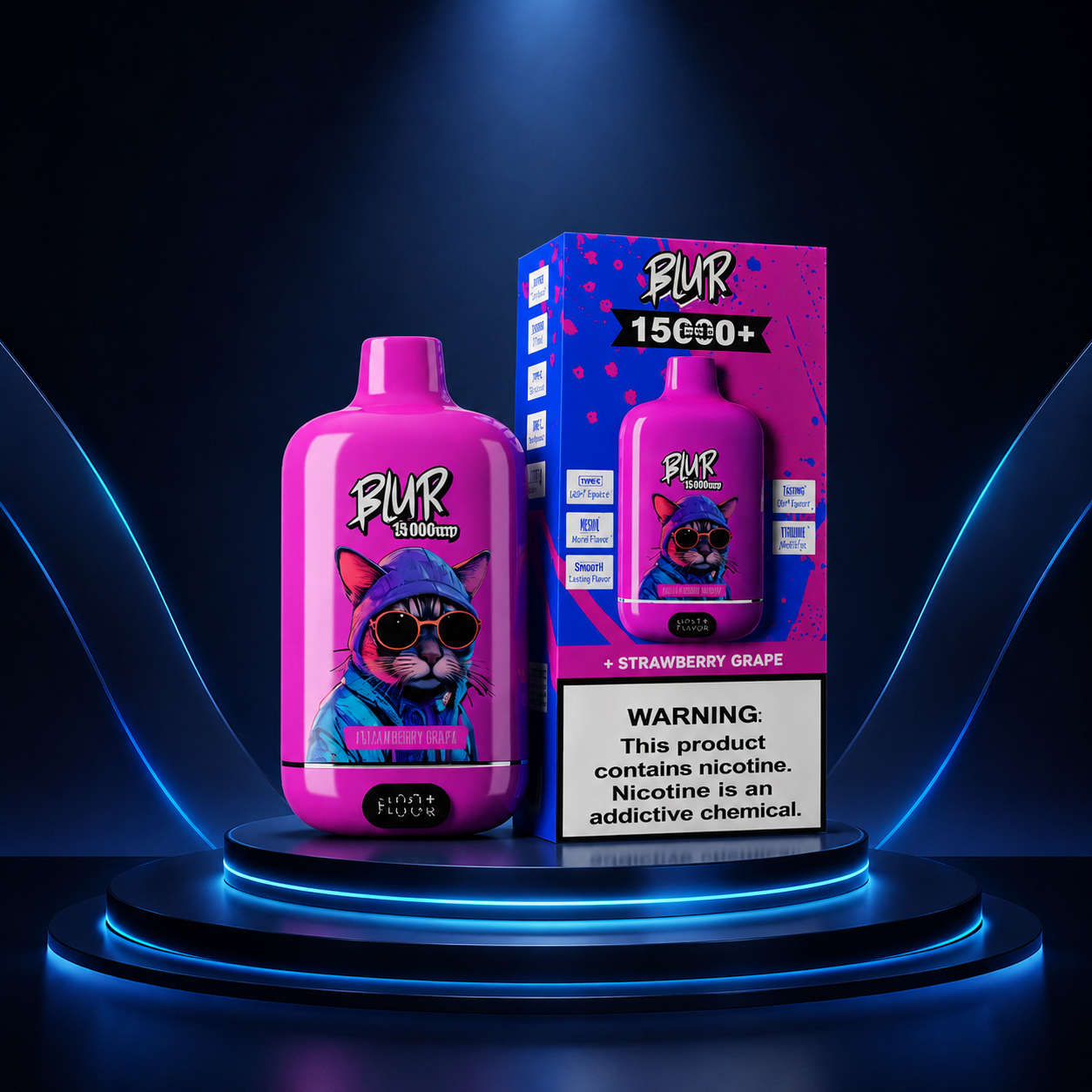 Blur 15000 15K Portugal - vape descartável, cigarro eletronico, muitos puffs, 15000 puffs