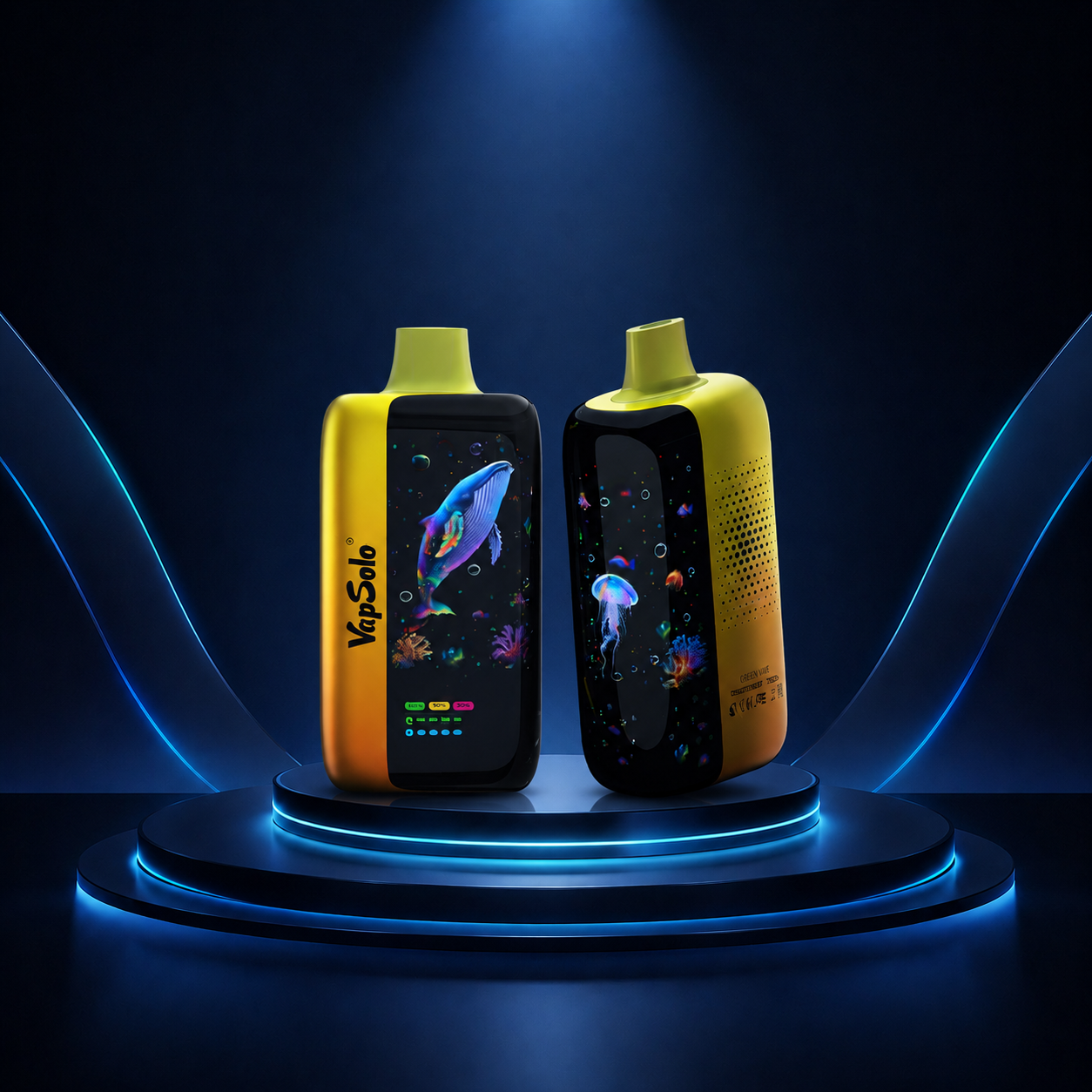 VapSolo Master 70K Portugal - vape descartável com nicotina, muitos puffs, 70000 puffs
